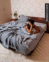 Grey Bedding Set - Queen