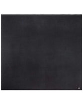 Micro Waffle Shower Curtain - Black