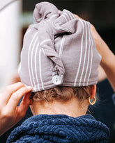 Classic Hair Towel - Grey