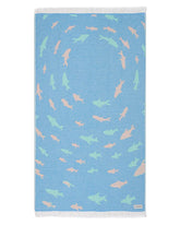 Swirl Shark Kids Towel