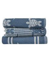 Turtle Kitchen Towel Bundle - Assorted 3 Pack