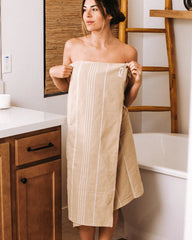 Classic Fringeless XL Bath Bundle - Sand