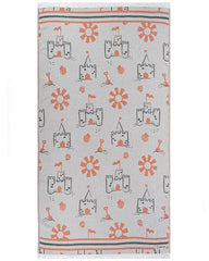 Sand Castle Kids Towel