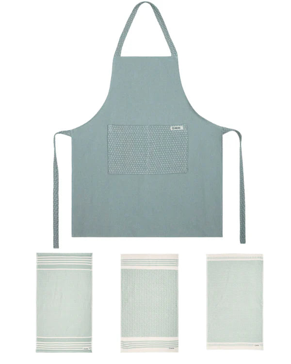 Tulipa Bundle - 1 Towels Set, 1 Apron