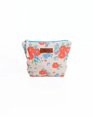 Flower Bunch Zipper Pouch