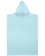 Terra Hooded Poncho - Seaglass