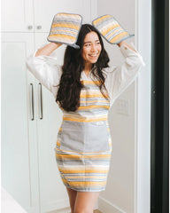 Saffron Stripe Apron