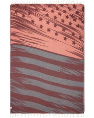 Vintage Flag - With Zipper Pocket