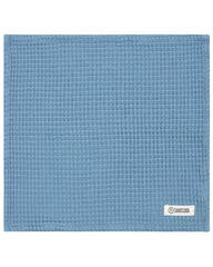 Micro Waffle Bath Washcloth Bundle - 6 Pack - Slate Blue