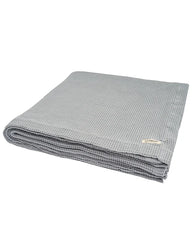 Waffle Shower Curtain - Grey