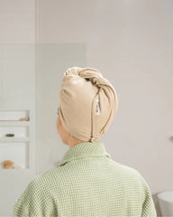 Terra Hair Towel - Sand
