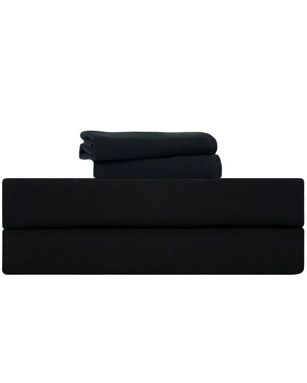 Terra Fringeless XL Bath Bundle - Black