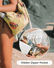 Mudcloth Towel Bag