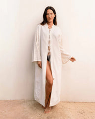 Fiji Lace Up Duster