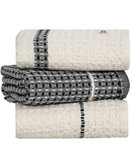 Cicely Waffle Kitchen Towel Bundle - Assorted 3 Pack
