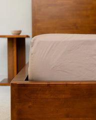 Signature Percale Solid Sheet Set Beige
