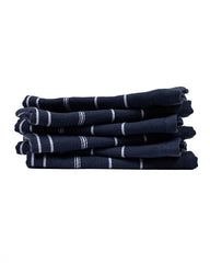 Classic Bath Washcloth Bundle 6 Pack - Navy