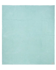 Little Fishies Waffle Blanket - Seafoam