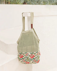 Floral Net Market Bag